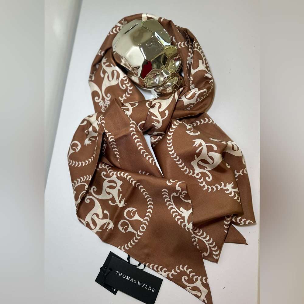 Silk scarf Thomas Wydle